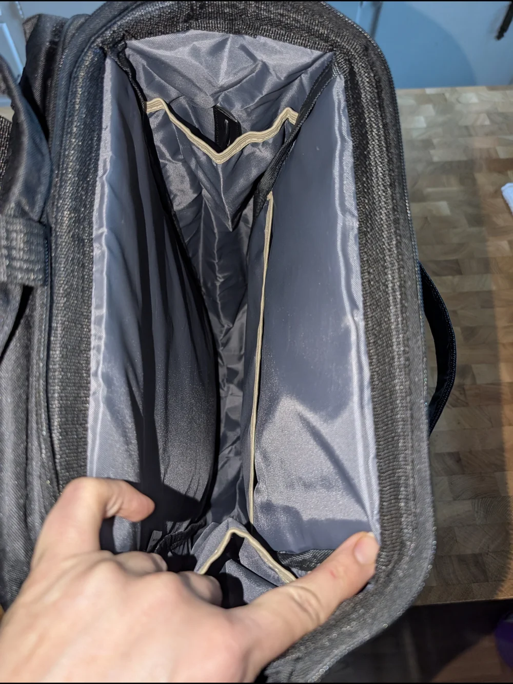 Black Multi-Compartment Backpack Diaper With Bassinet Changer